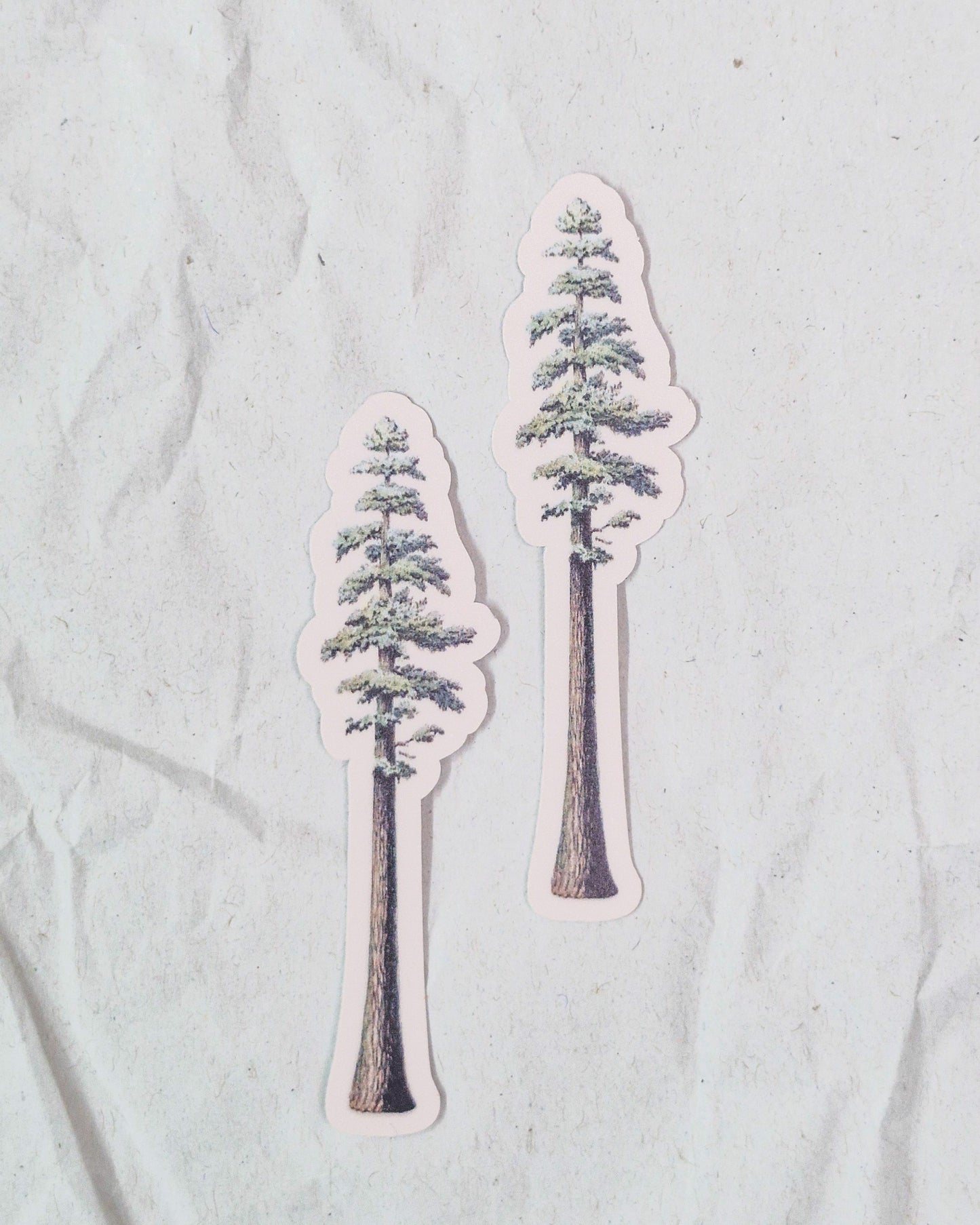 Vintage Mammoth Tree Vinyl Sticker