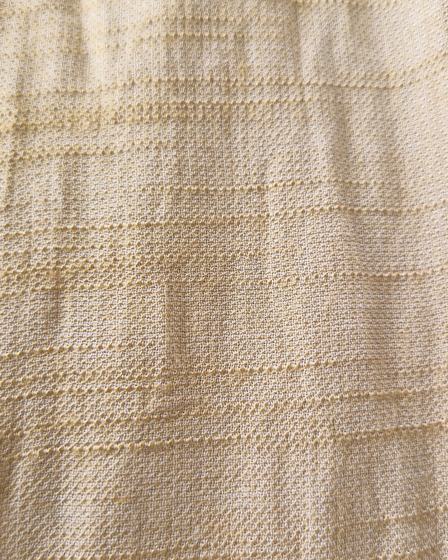 Gathered Half Apron - Desert Yellow