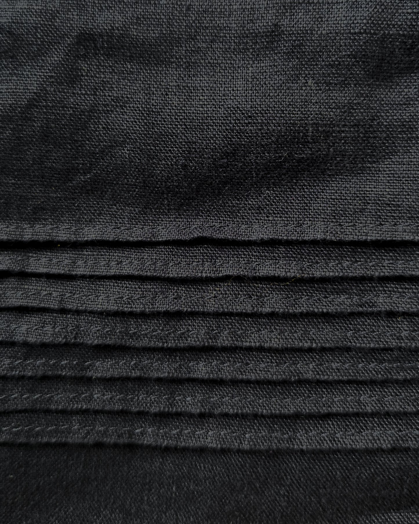 Gathered Half Apron - Navy