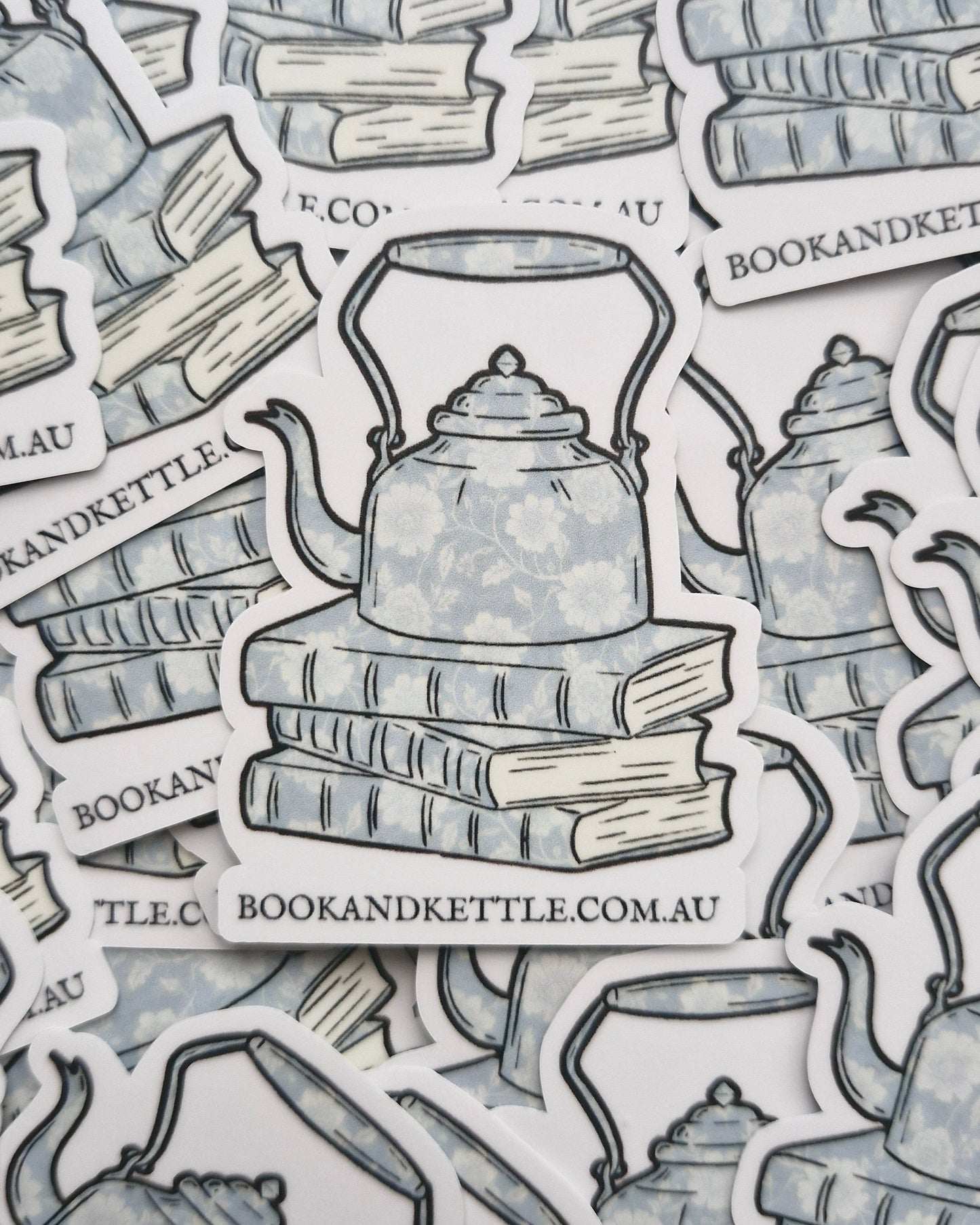 Book and Kettle Cottage Crafts Logo