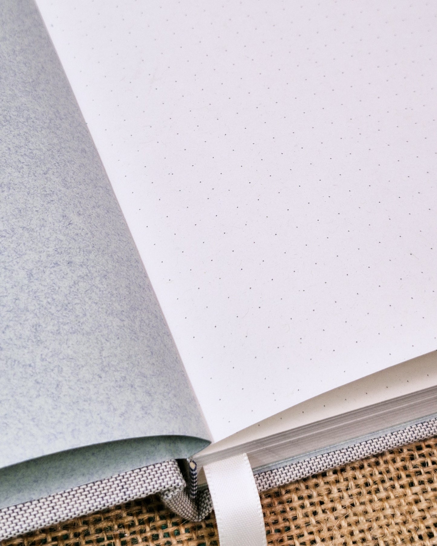 Hardback Blue Floral Upcycled Fabric Journal