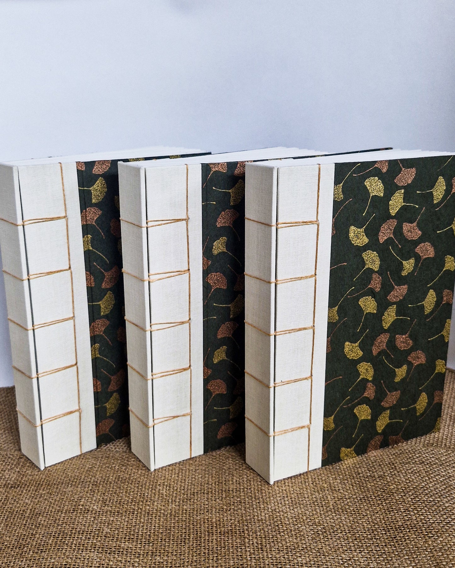 Hardback Secret Belgian Bound Journal - Lokta Ginko Leaf