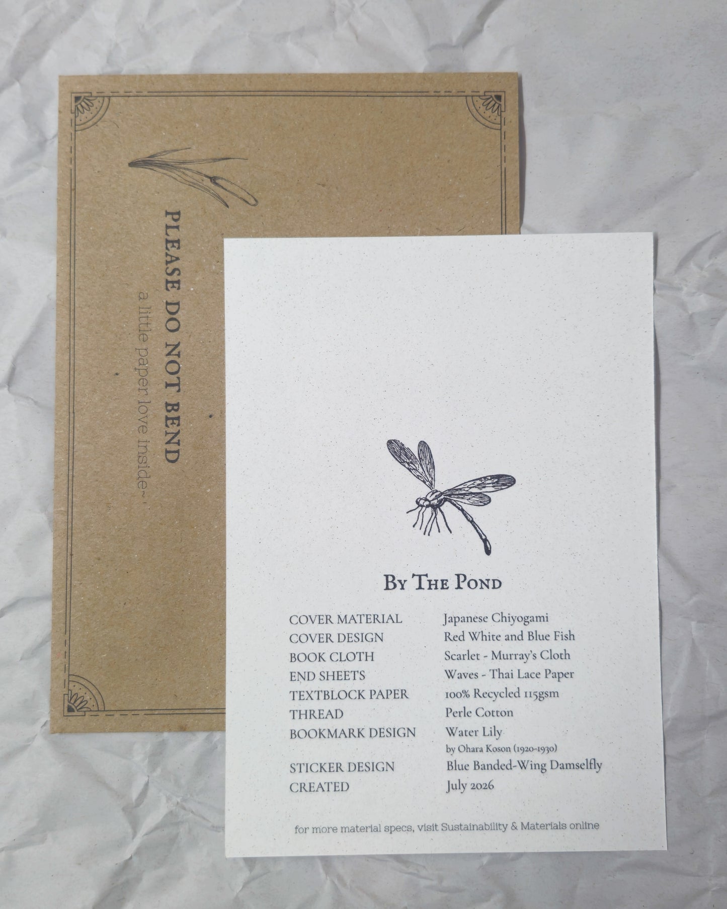 Cottage Notebook Club - July: By the Pond