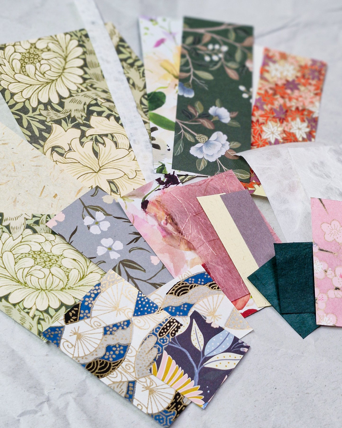 Junk Journal Scrap Paper Pack
