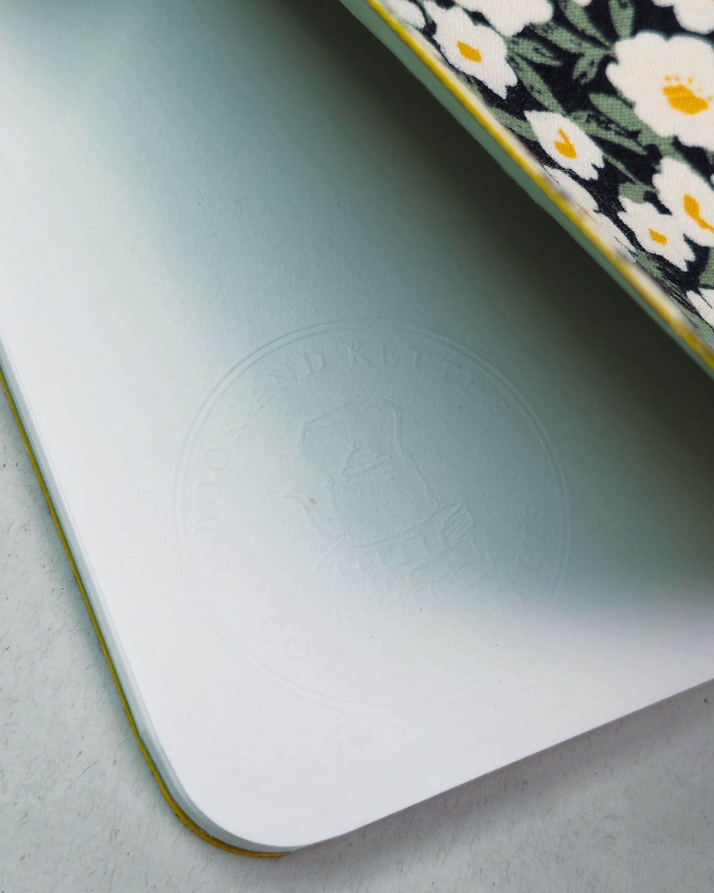 Daisymere Garden - Handmade Upcycled Fabric Pocket Notebook