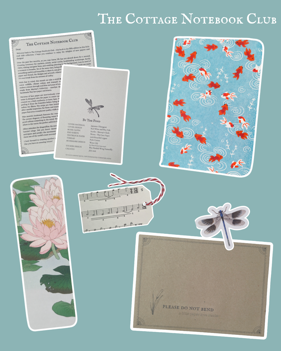 Cottage Notebook Club - July: By the Pond