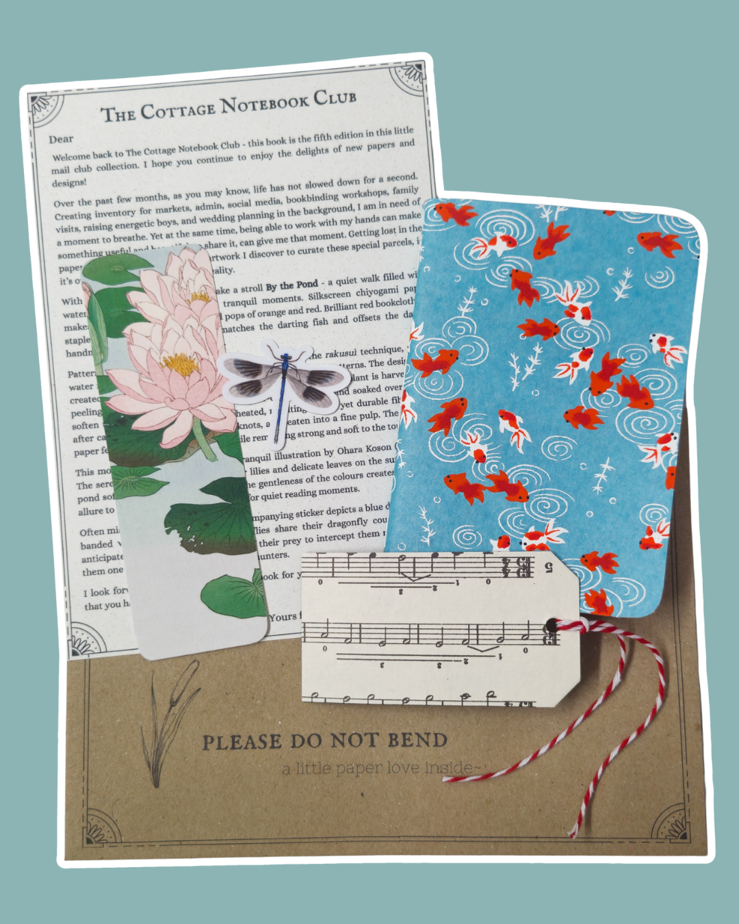 Cottage Notebook Club - July: By the Pond