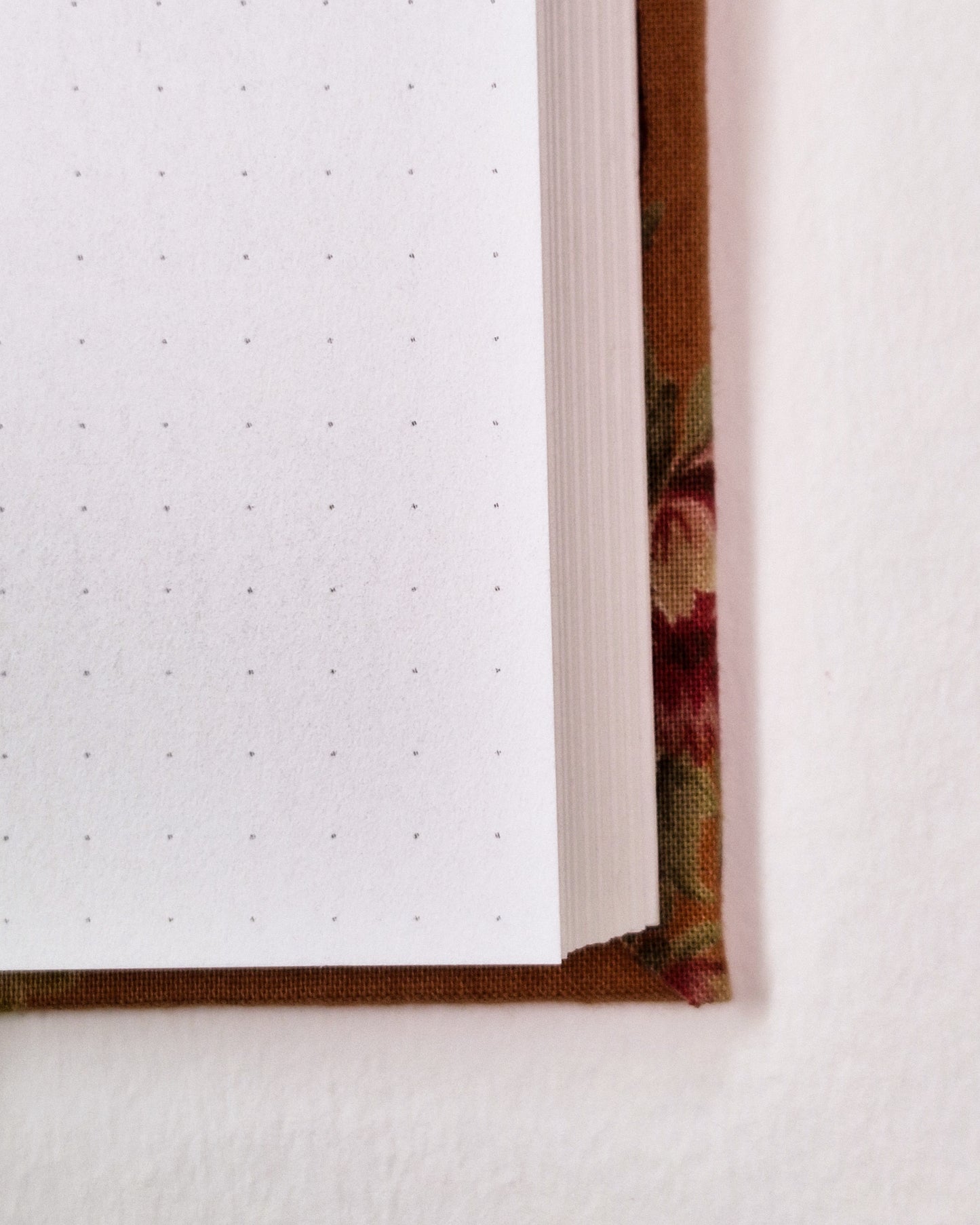 Rounded Fabric Bradel Bound Journal - Dusty Rose