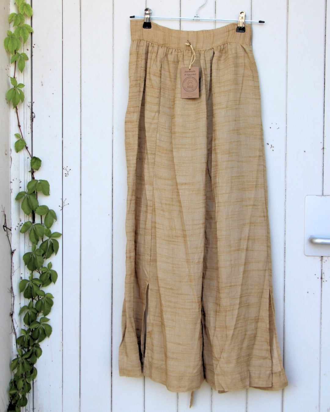 Gathered Half Apron - Desert Yellow