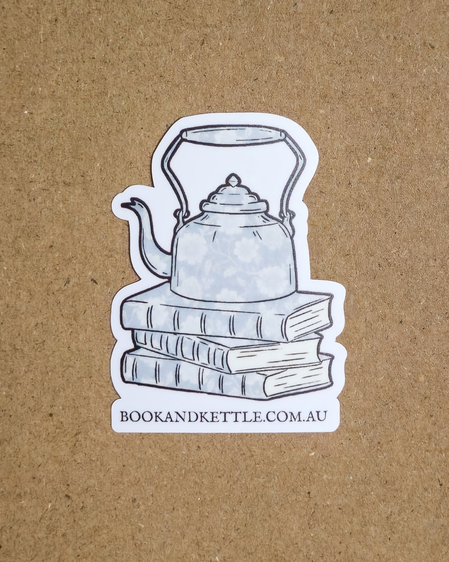 Book and Kettle Cottage Crafts Logo