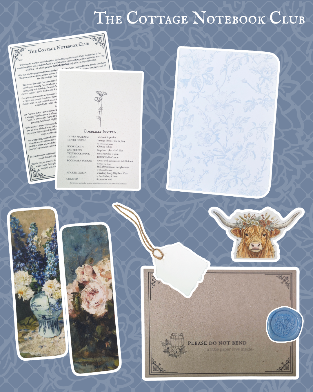 Cottage Notebook Club - September Special Wedding Edition: Cordially Invited