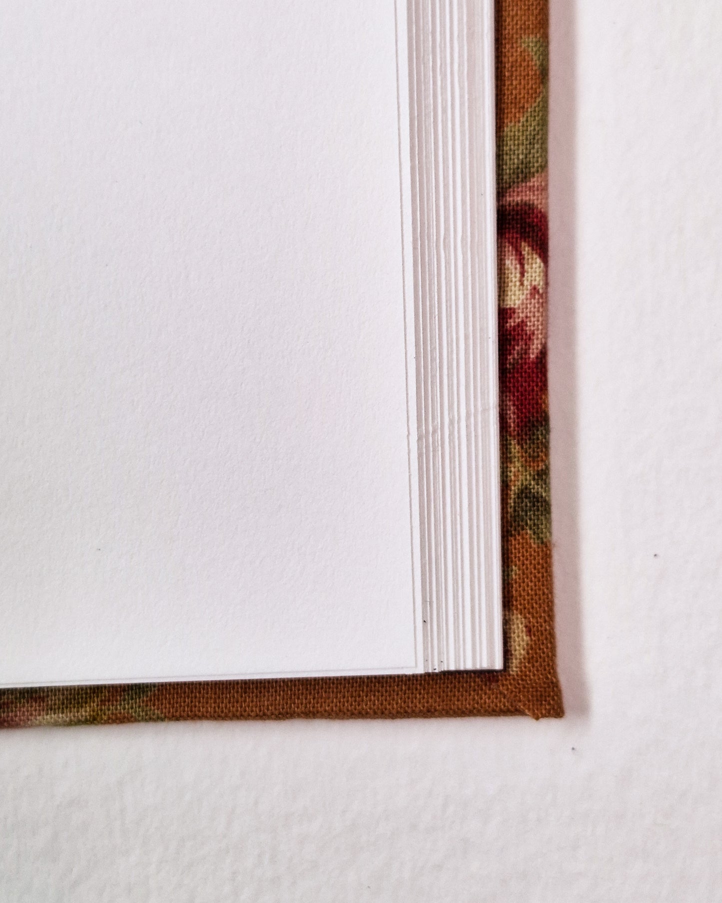 Rounded Fabric Bradel Bound Journal - Dusty Rose